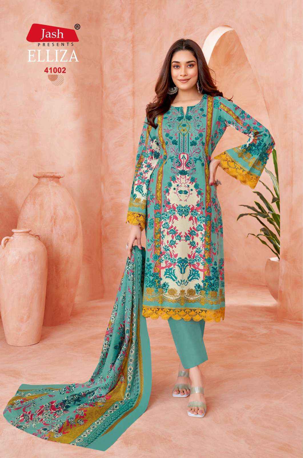 Jash Elliza Vol-41 Cotton Dress Material (10 pcs Catalogue)