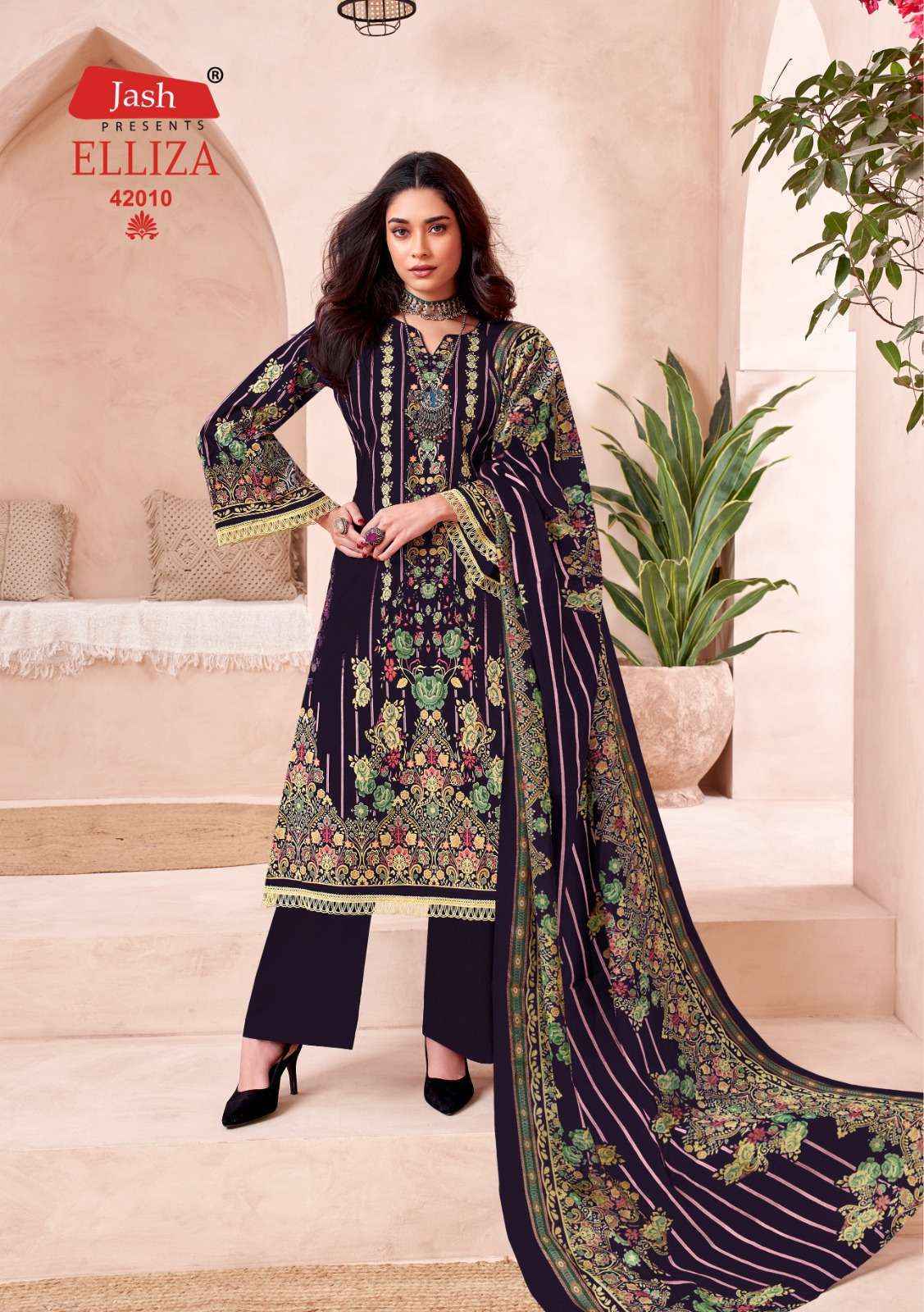 Jash Elliza Vol-42 Cotton Dress Material (10 pcs Catalogue)