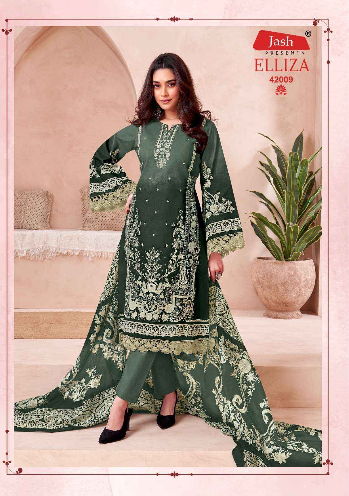 Jash Elliza Vol-42 Cotton Dress Material (10 pcs Catalogue)