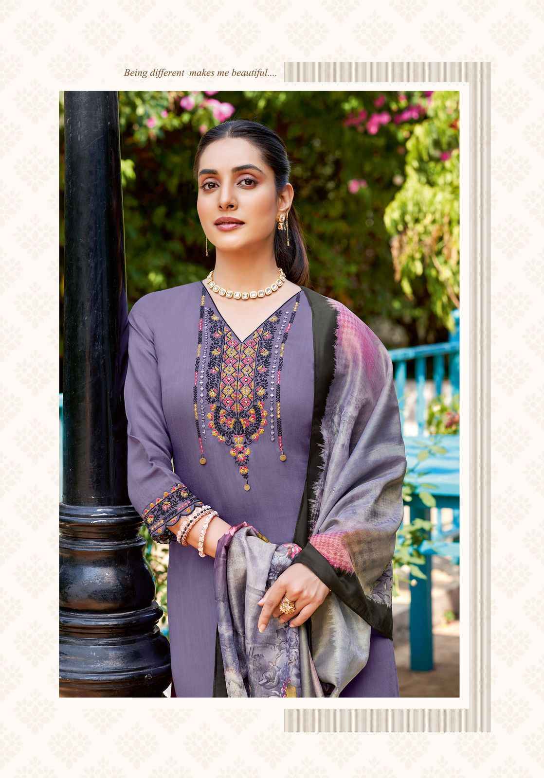 Kadlee Chunari Rayon Readymade Suit (5 pcs Catalogue)