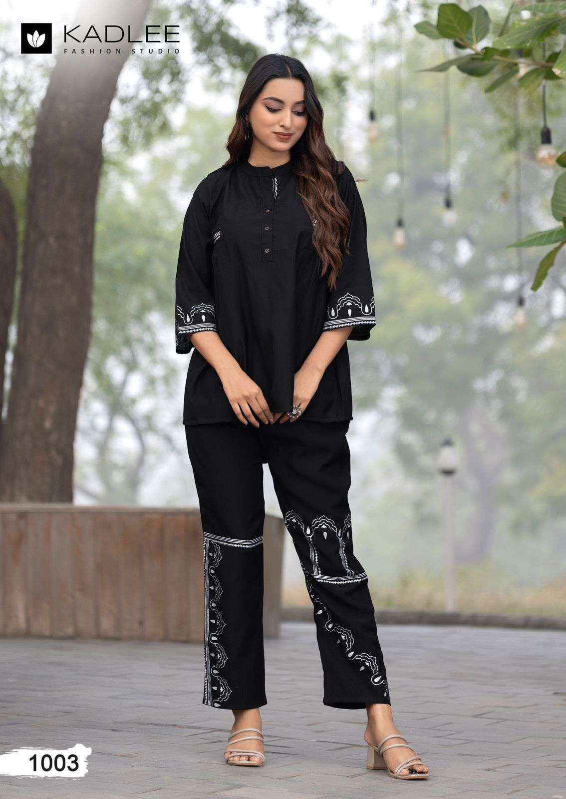 Kadlee High Touch Viscouse Co ord Set (6 pcs Catalogue)