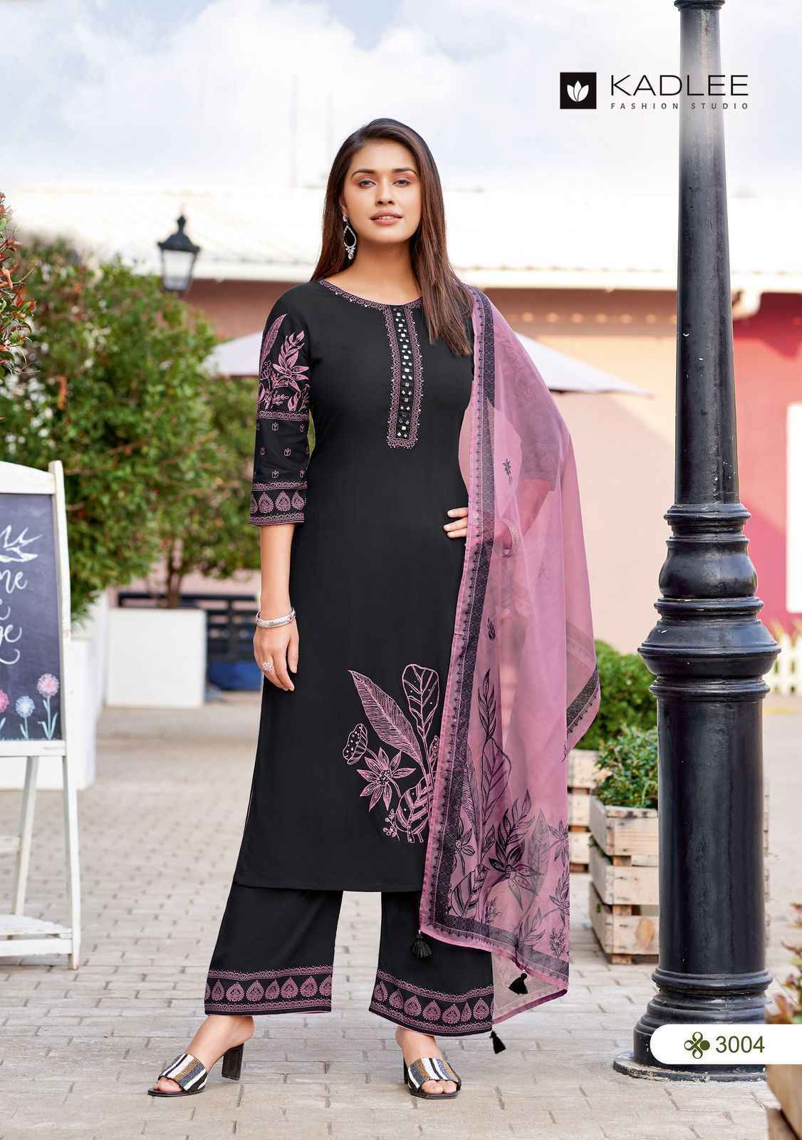 Kadlee Kamyaa Rayon Readymade Suit (6 pcs Catalogue)