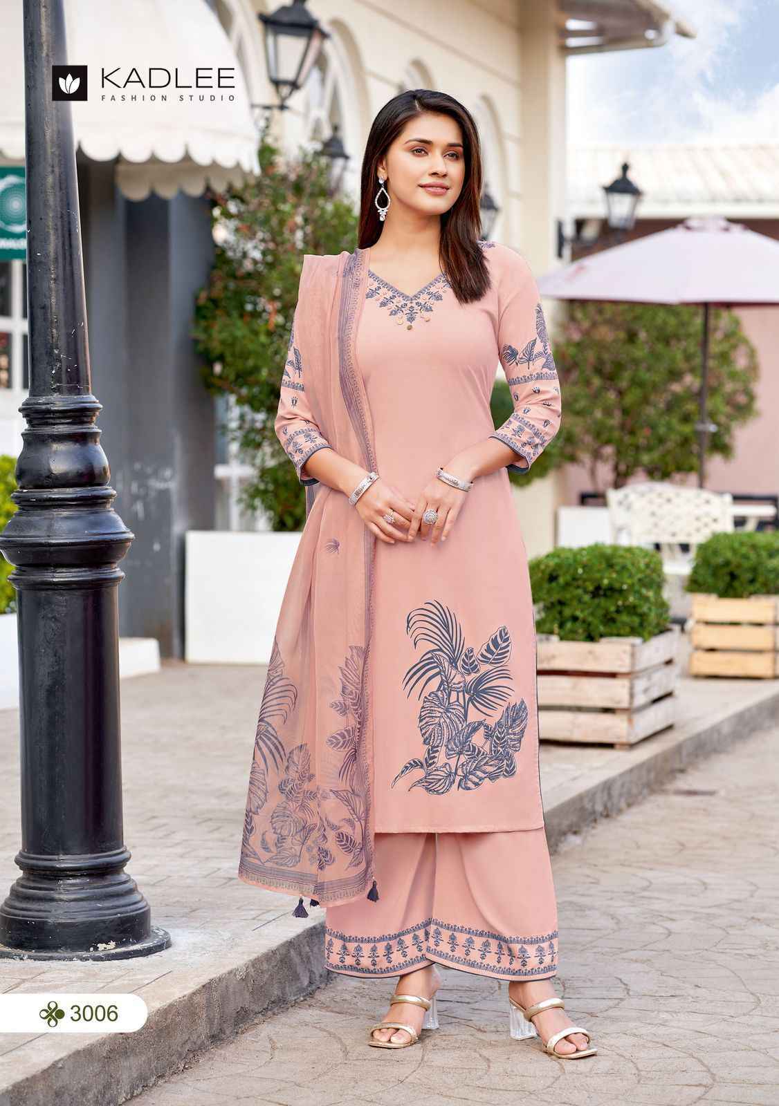 Kadlee Kamyaa Rayon Readymade Suit (6 pcs Catalogue)