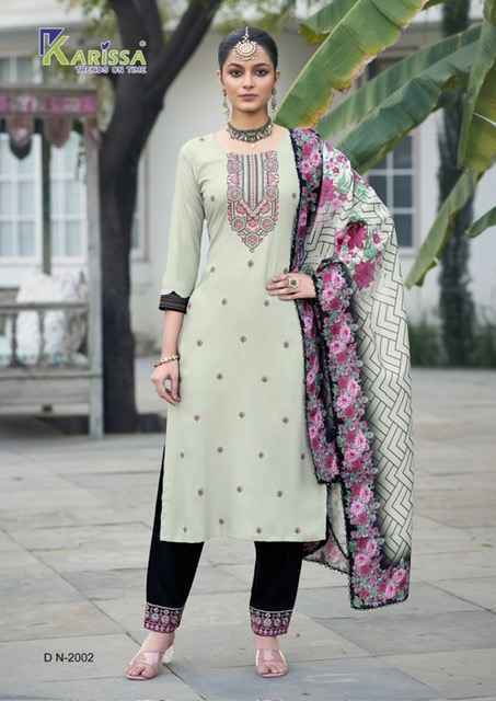 Karissa Latika Vol-2 Rayon Readymade Suit (6 pcs Catalogue)