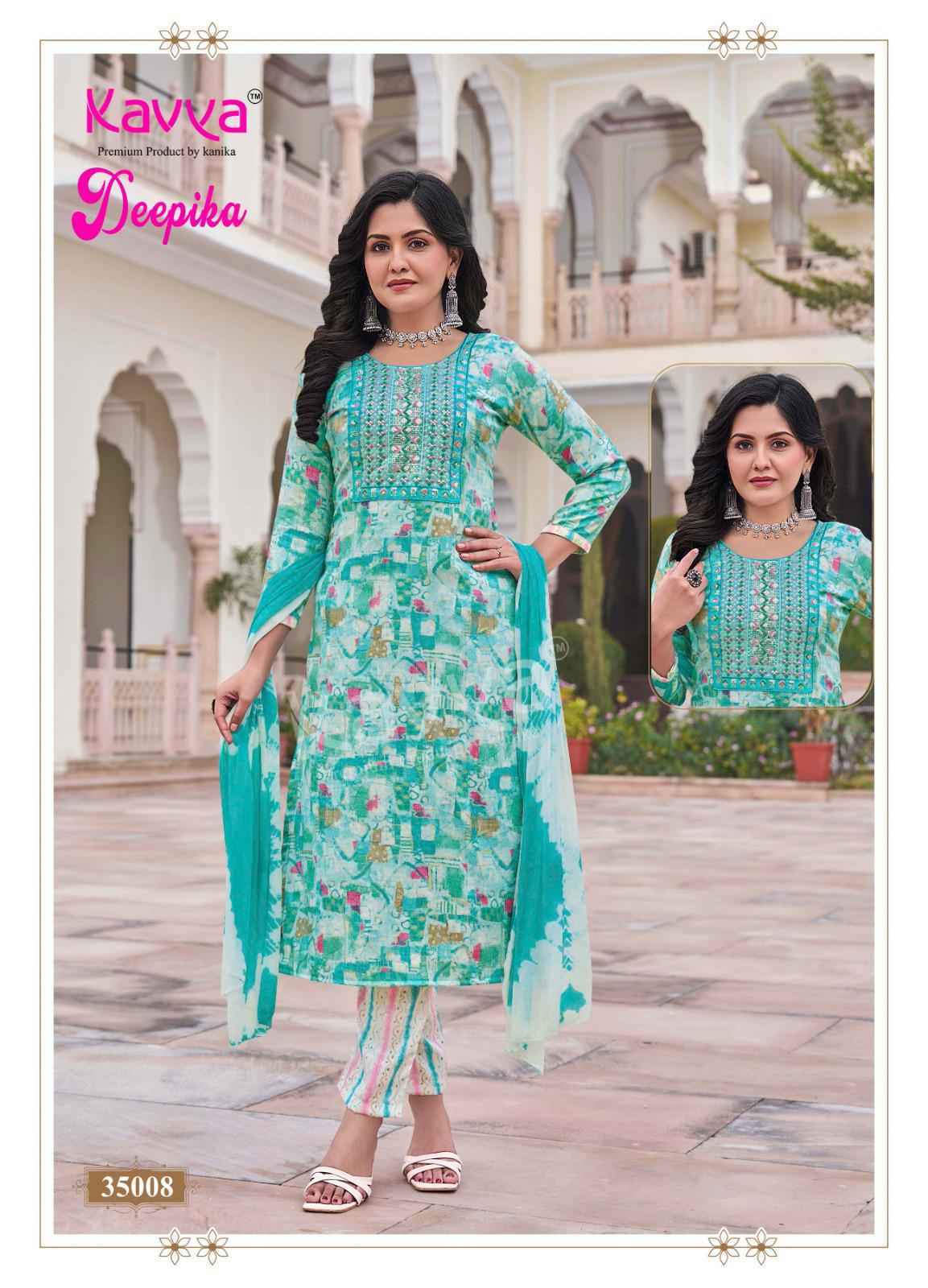 Kavya Deepika Vol-35 Capsule Readymade Suit (10 pcs Catalogue)