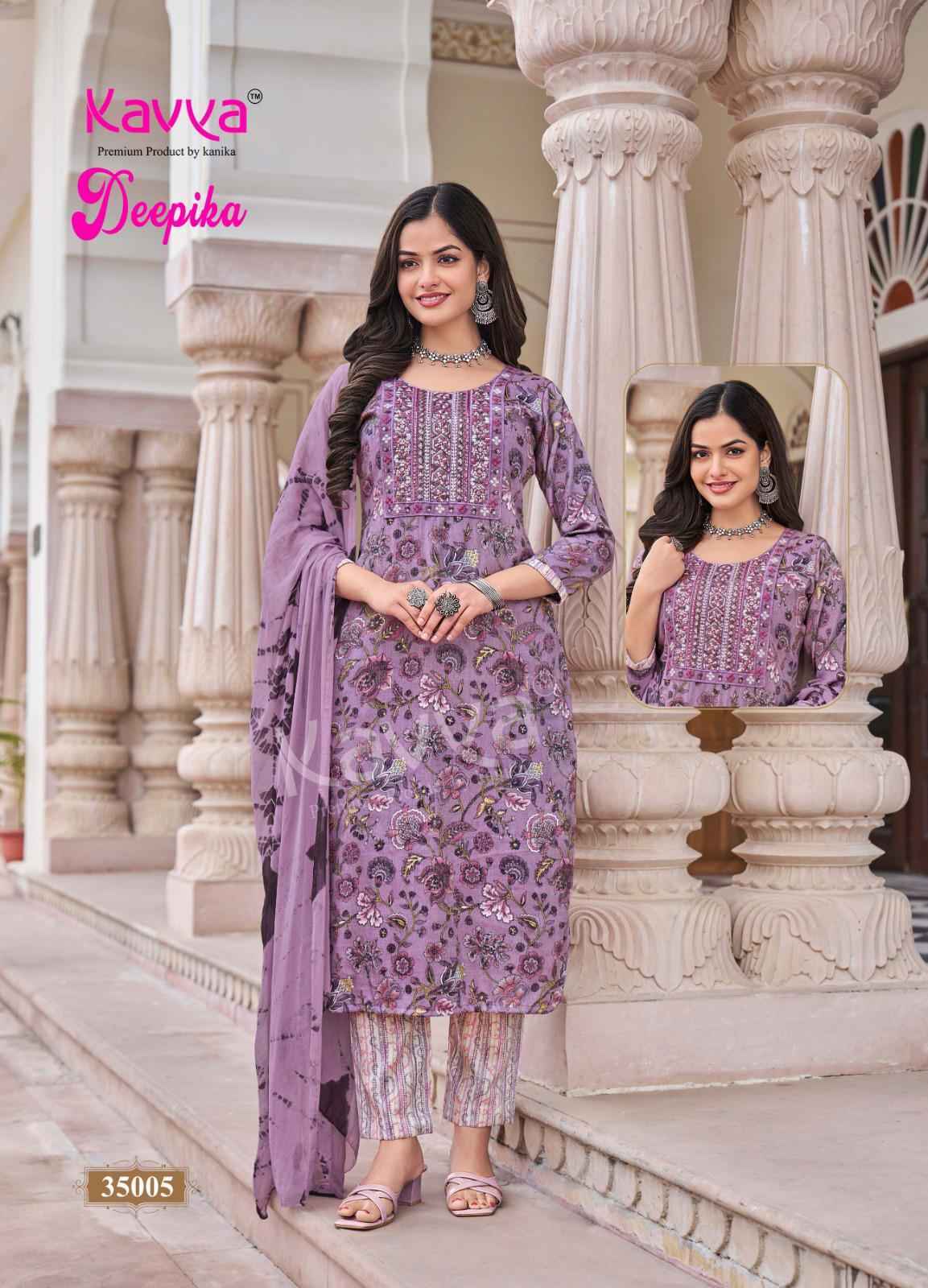 Kavya Deepika Vol-35 Capsule Readymade Suit (10 pcs Catalogue)
