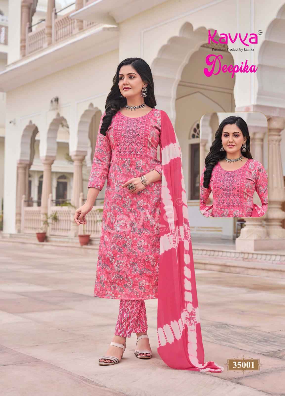 Kavya Deepika Vol-35 Capsule Readymade Suit (10 pcs Catalogue)