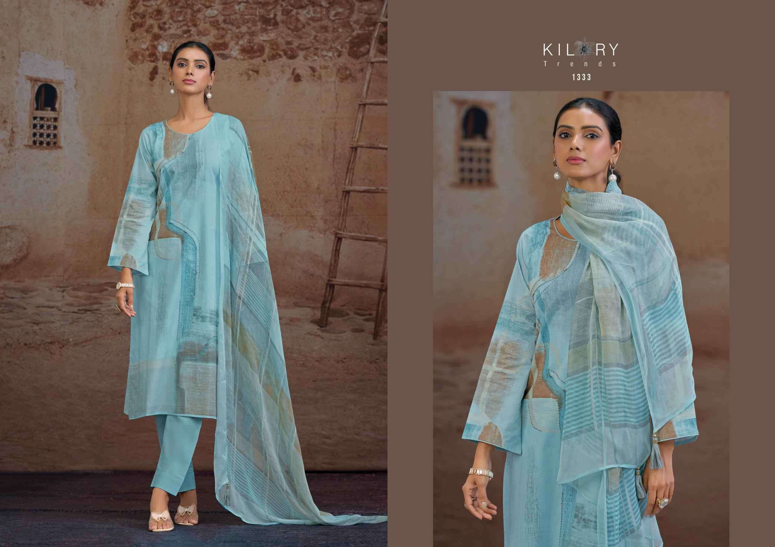 Kilory Trends Ruwaa Cotton Dress Material (4 pcs Catalogue)