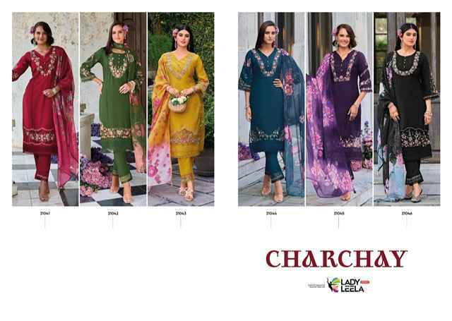 Lady Leela Charchay Viscouse Readymade Suit (6 pcs Catalogue)