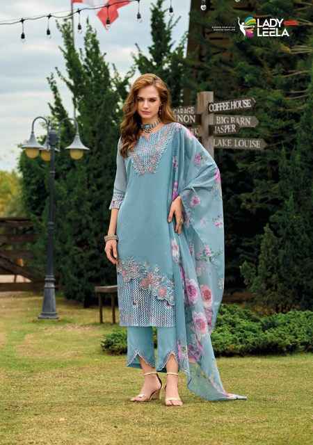 Lady Leela Inaya Vol-2 Organza Readymade Suit (6 pcs Catalogue)