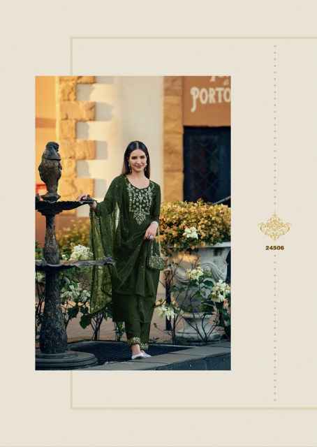 Lily & Lali Maria 9 Vol-5 Silk Readymade Dress (6 pcs Catalogue)