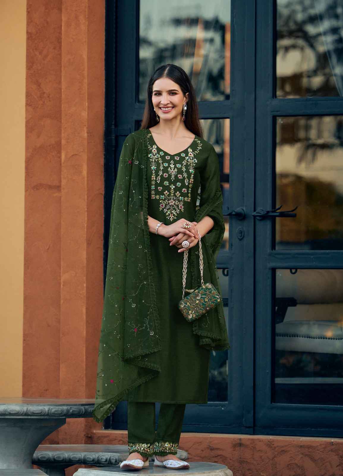 Lily & Lali Maria 9 Vol-5 Silk Readymade Dress (6 pcs Catalogue)