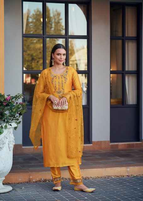 Lily & Lali Maria 9 Vol-5 Silk Readymade Dress (6 pcs Catalogue)