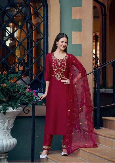 Lily & Lali Maria 9 Vol-5 Silk Readymade Dress (6 pcs Catalogue)