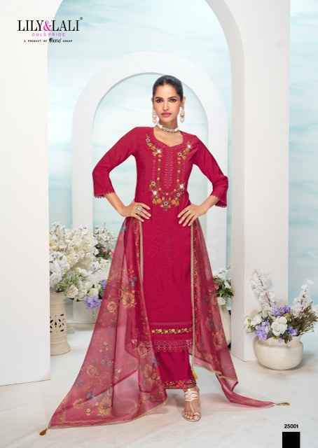 Lily & Lali Mishka Viscouse Silk Readymade Suit (6 pcs Catalogue)