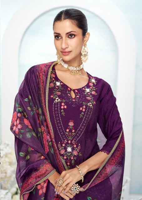 Lily & Lali Mishka Viscouse Silk Readymade Suit (6 pcs Catalogue)