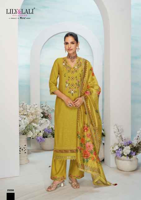 Lily & Lali Mishka Viscouse Silk Readymade Suit (6 pcs Catalogue)