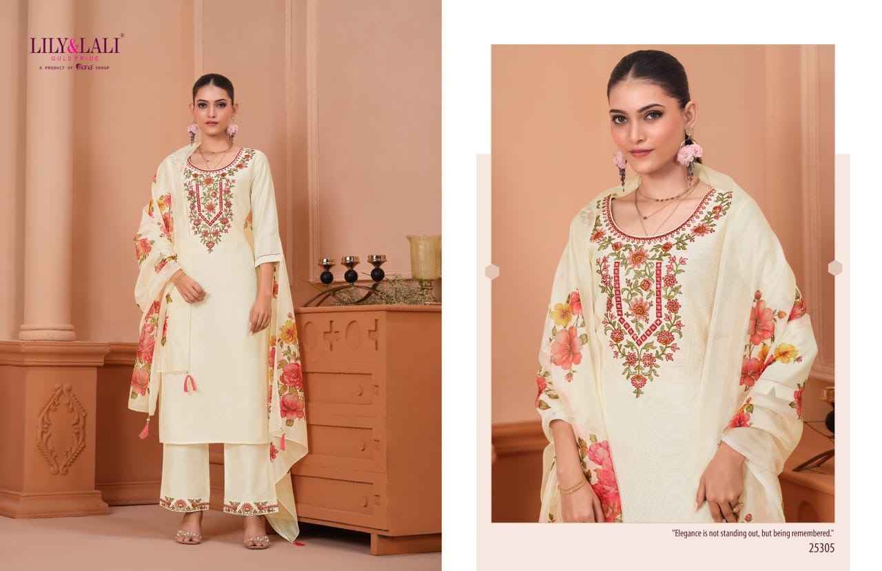 Lily & Lali Monalisa Vol-6 Viscouse Readymade Suit (6 pcs Catalogue)
