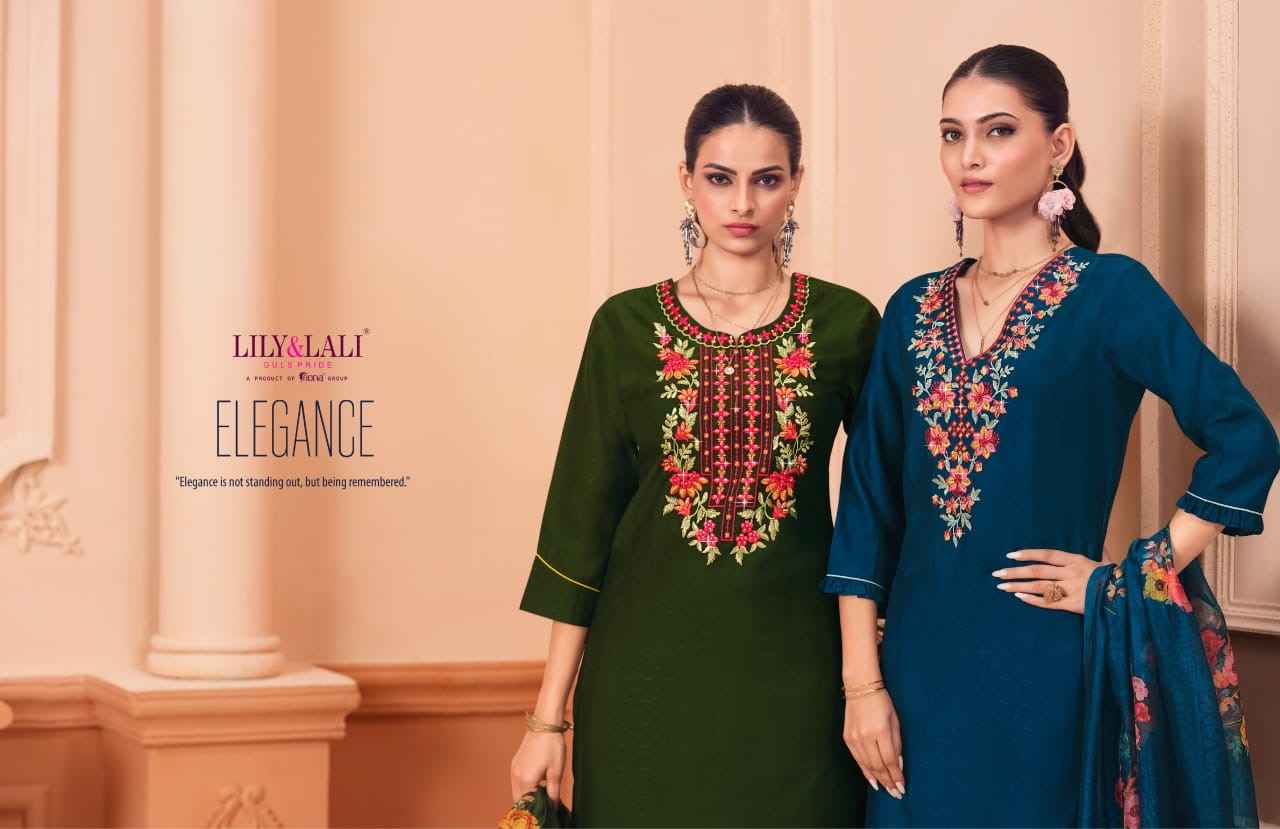 Lily & Lali Monalisa Vol-6 Viscouse Readymade Suit (6 pcs Catalogue)