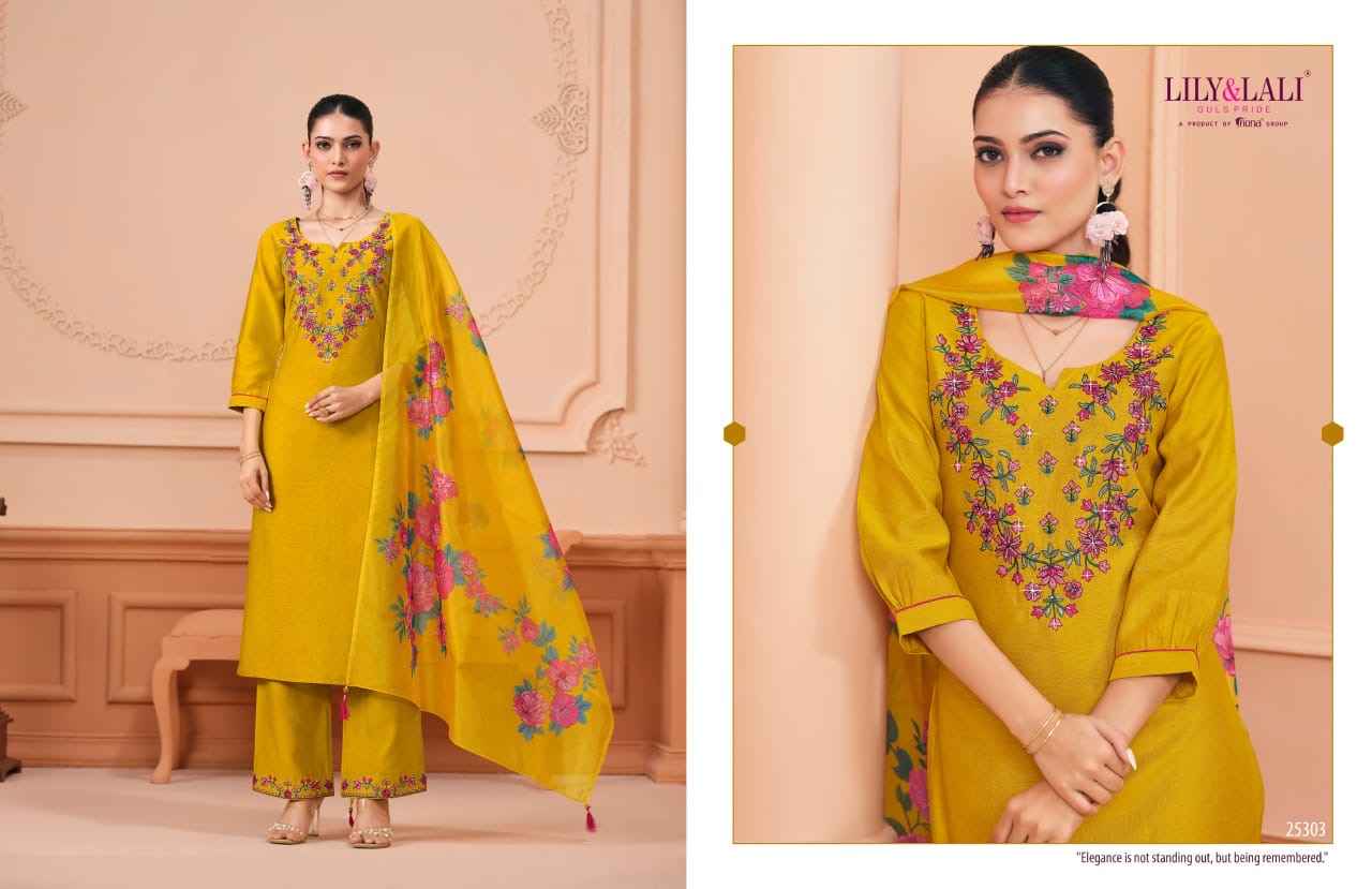 Lily & Lali Monalisa Vol-6 Viscouse Readymade Suit (6 pcs Catalogue)