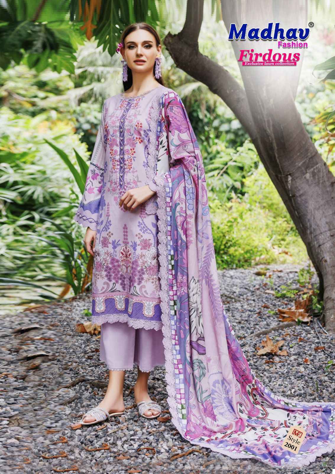 Madhav Fashion Firdous Vol-2 Cotton Dress Material (6 pcs Catalogue)