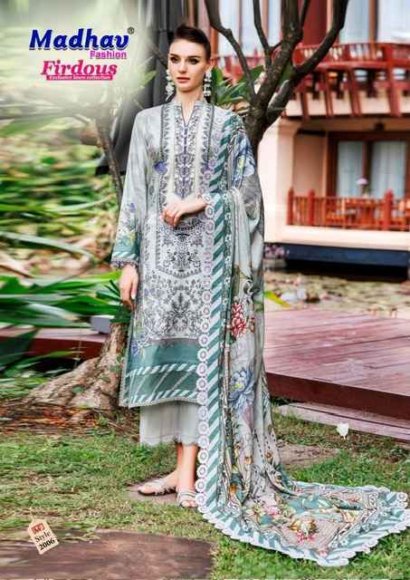 Madhav Fashion Firdous Vol-2 Cotton Dress Material (6 pcs Catalogue)