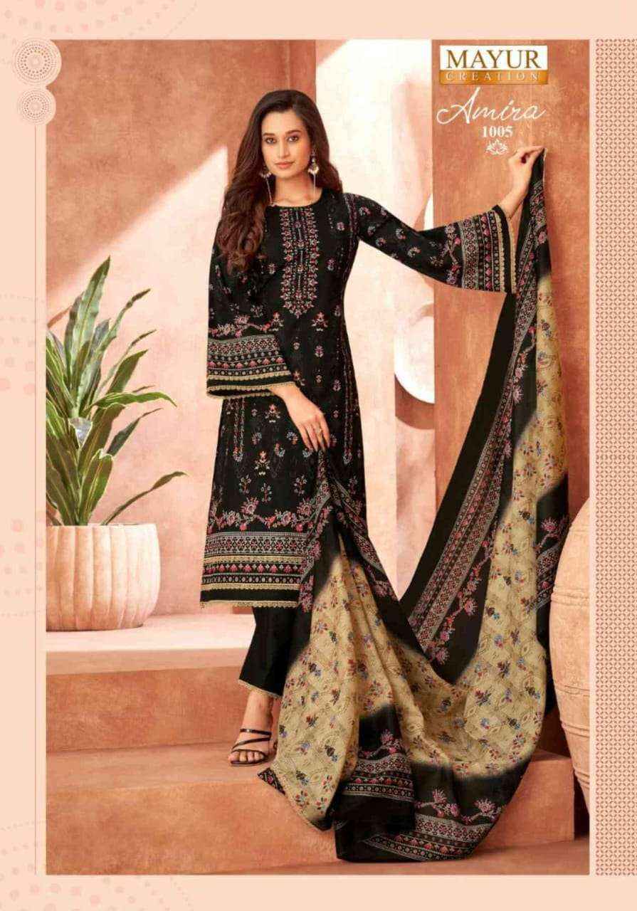 Mayur Creation Amira Vol-1 Cotton Dress Material (8 pcs Catalogue)