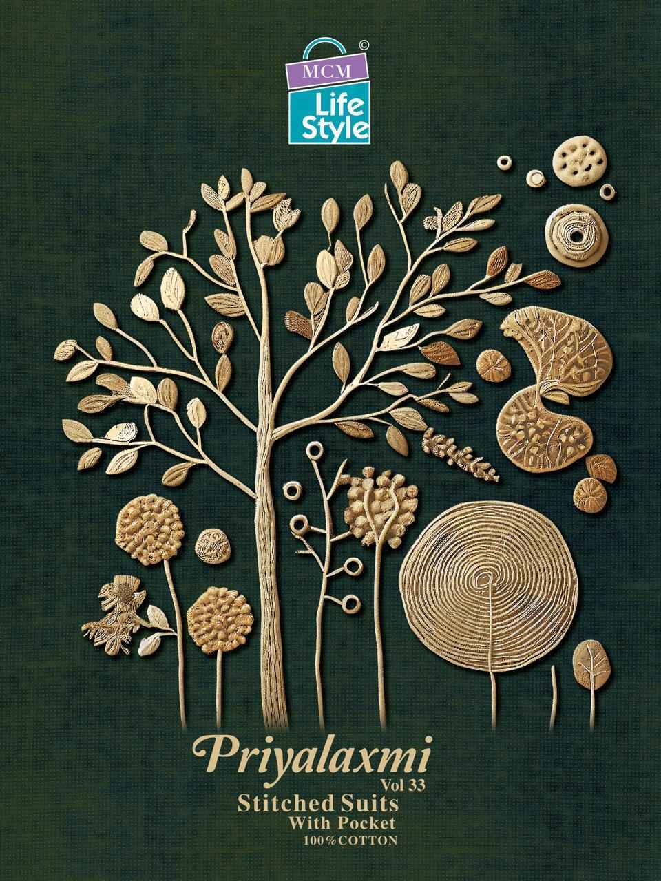 MCM Lifestyle Priyalaxmi Vol-33 Cotton Dress Material (20 pcs Catalogue)