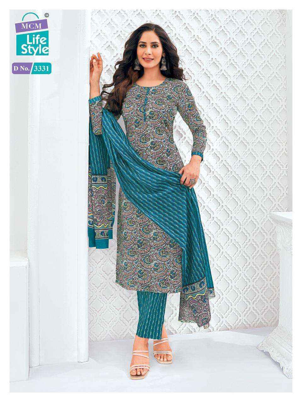 MCM Lifestyle Saanvi Lawn Cotton Dress Material (10 pcs Catalogue)