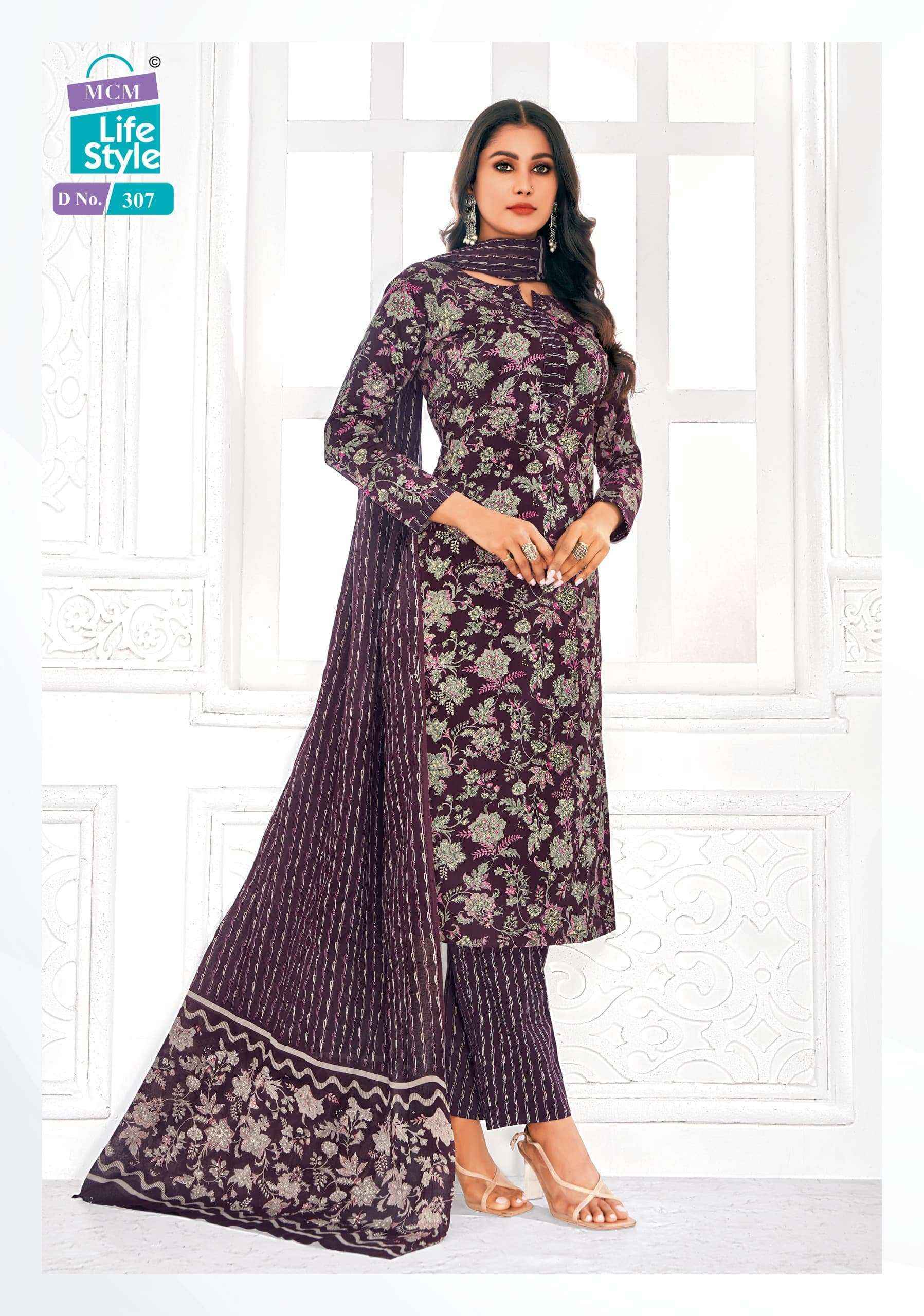 MCM Lifestyle Saanvi Lawn Cotton Dress Material (10 pcs Catalogue)