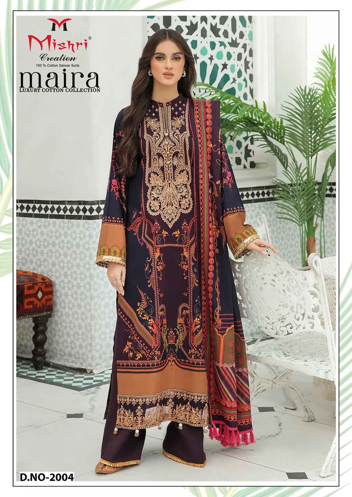 Mishri Creation Maira Vol-2 Cotton Dress Material (6 pcs Catalogue)
