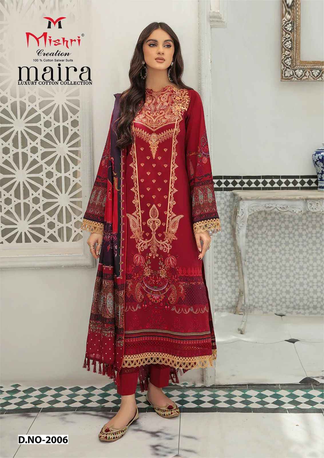 Mishri Creation Maira Vol-2 Cotton Dress Material (6 pcs Catalogue)