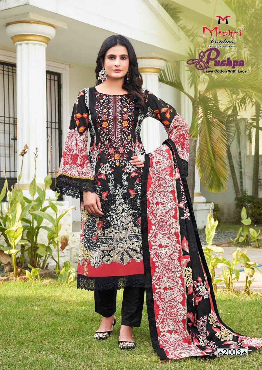 Mishri Creation Pushpa Vol 2 Cotton Dress Material 6 pcs Catalogue