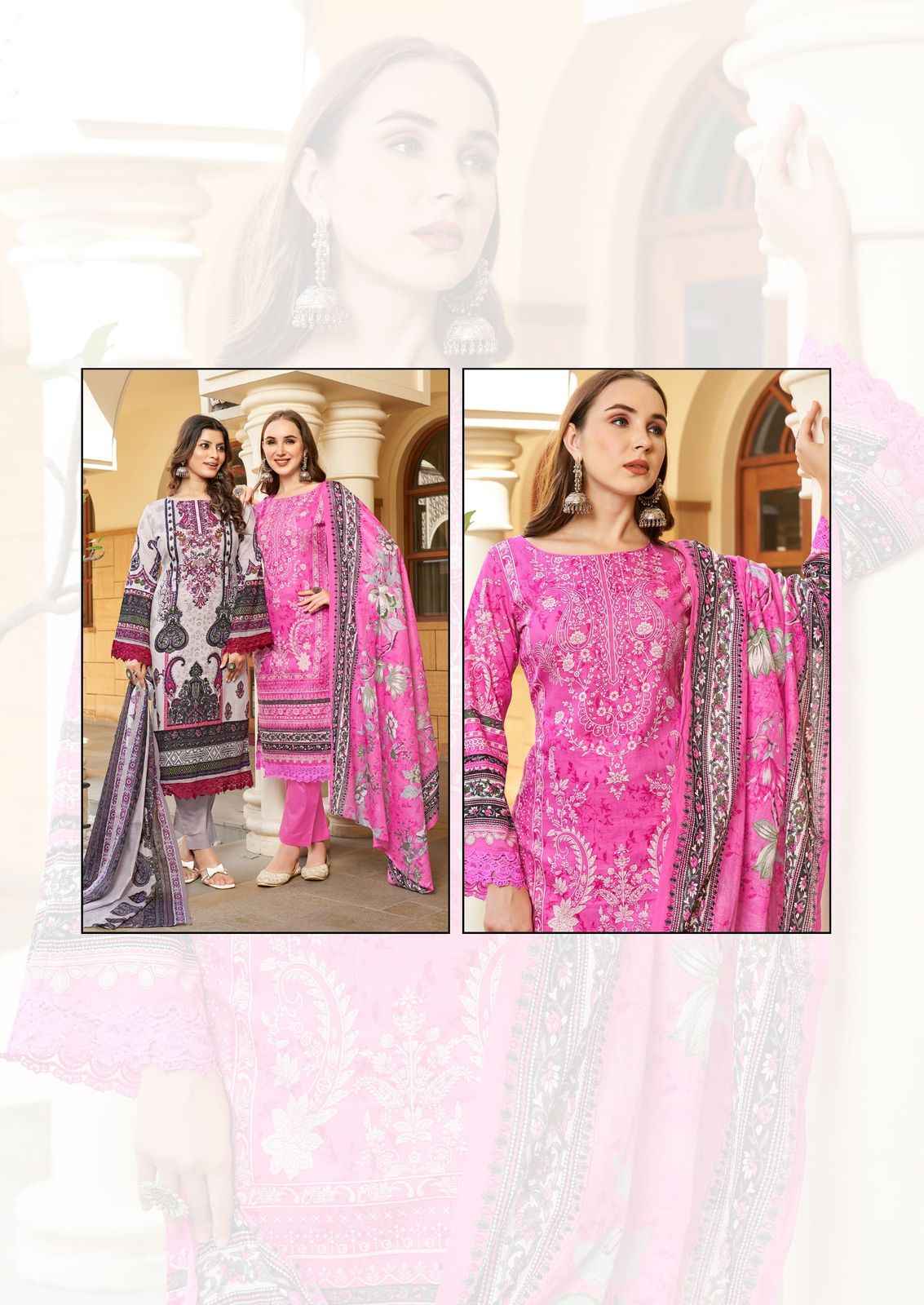 Mishri Creation Pushpa Vol-3 Cotton Dress Material (6 pcs Catalogue)