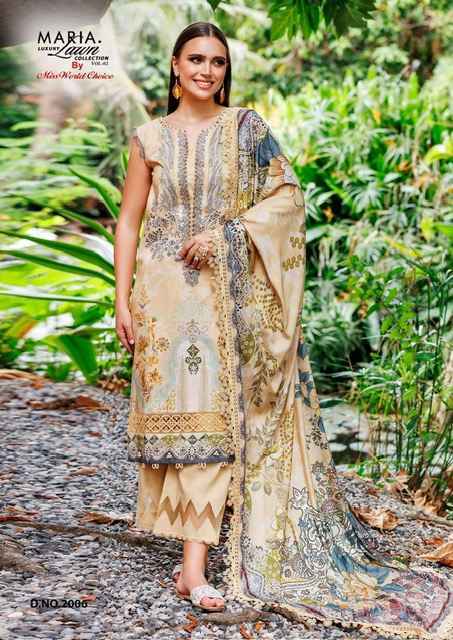 Miss World Choice Maria Vol-2 Cotton Dress Material (6 pcs Catalogue)