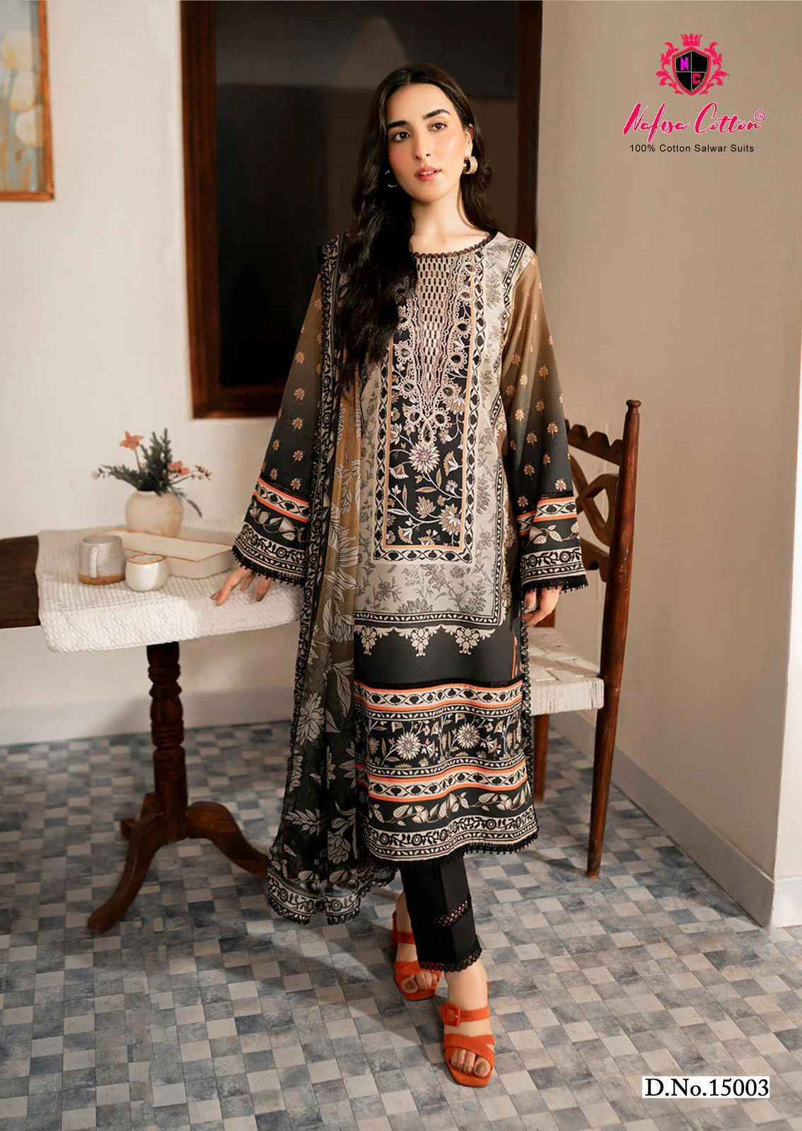 Nafisa Cotton Sahil Vol-15 Cotton Dress Material (6 pcs Catalogue)