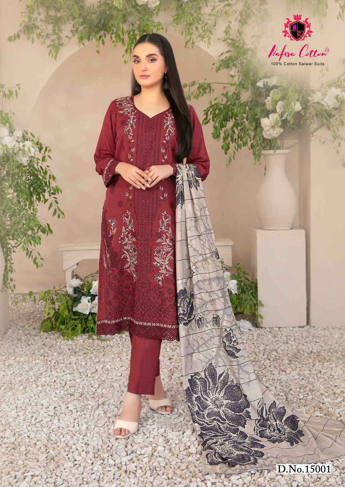 Nafisa Cotton Sahil Vol-15 Cotton Dress Material (6 pcs Catalogue)
