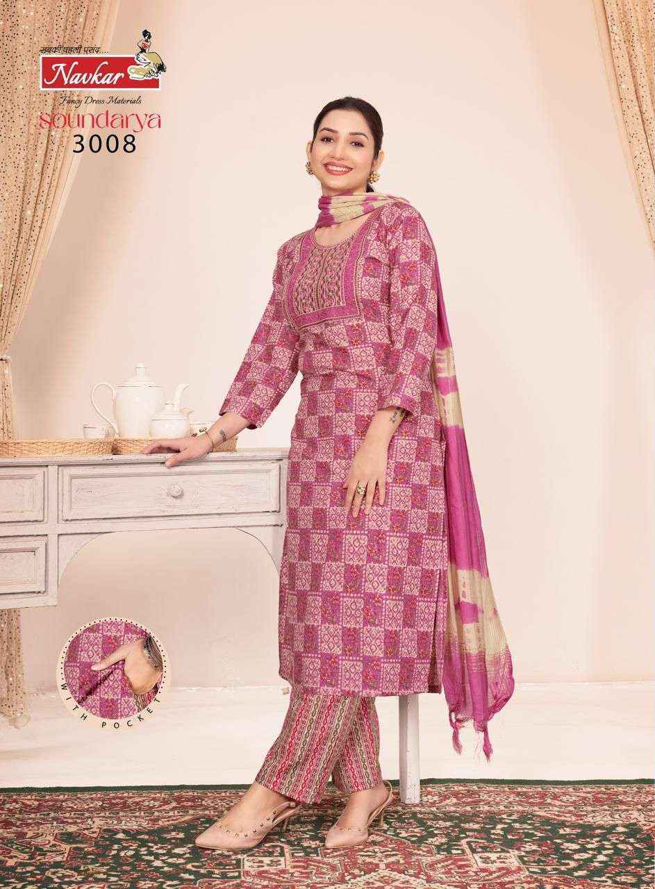 Navkar Soundarya Vol 3 Capsule Kurti Combo 8 pcs Catalogue