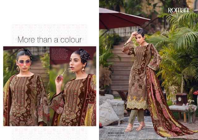 Romani Aarzu Vol-12 Cotton Dress Material (8 pcs Catalogue)
