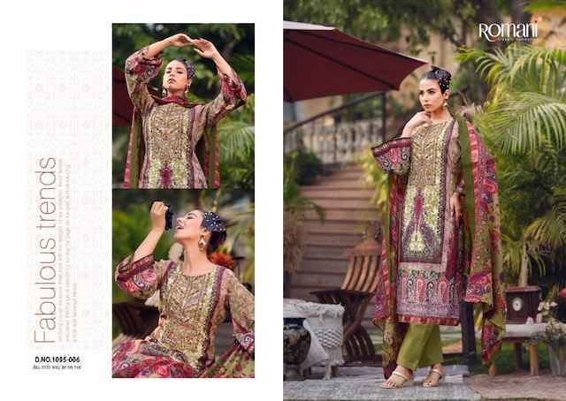 Romani Aarzu Vol-12 Cotton Dress Material (8 pcs Catalogue)