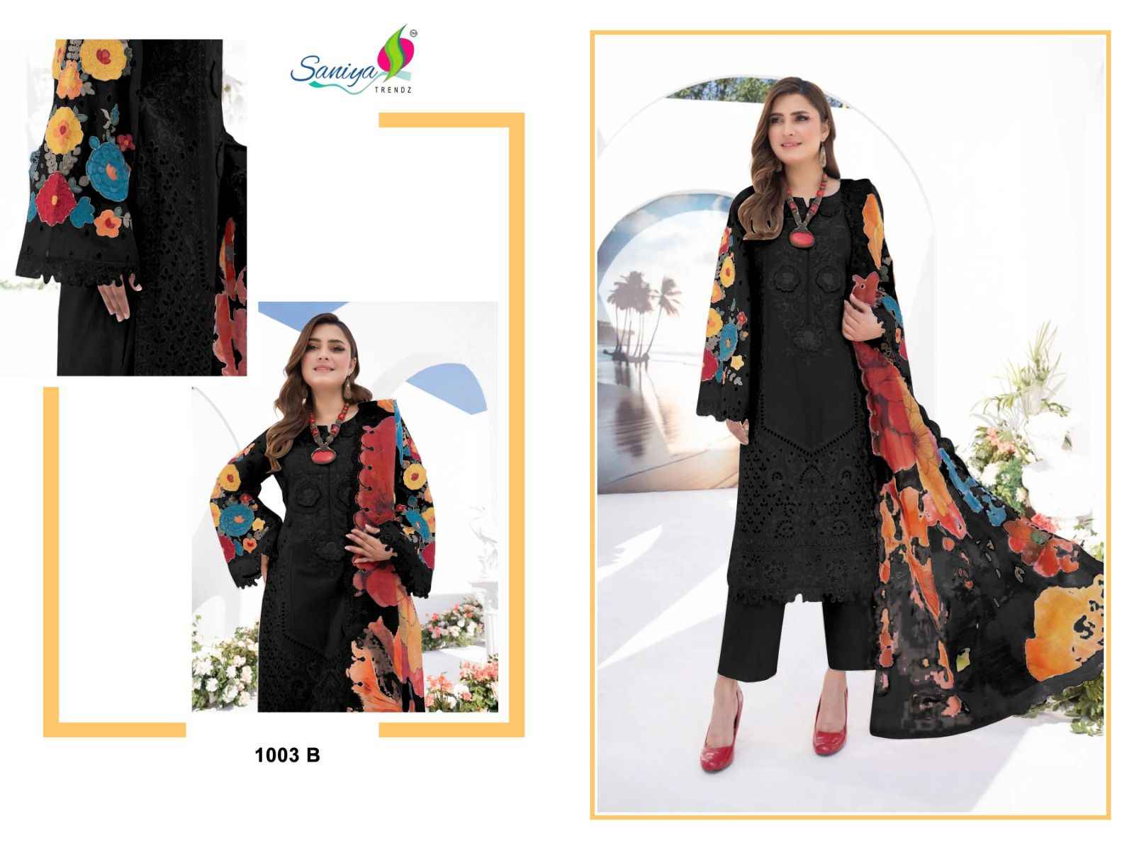 Saniya Trendz Karma Collection Vol-1 NX Cotton Dress Material (4 pcs Catalogue)