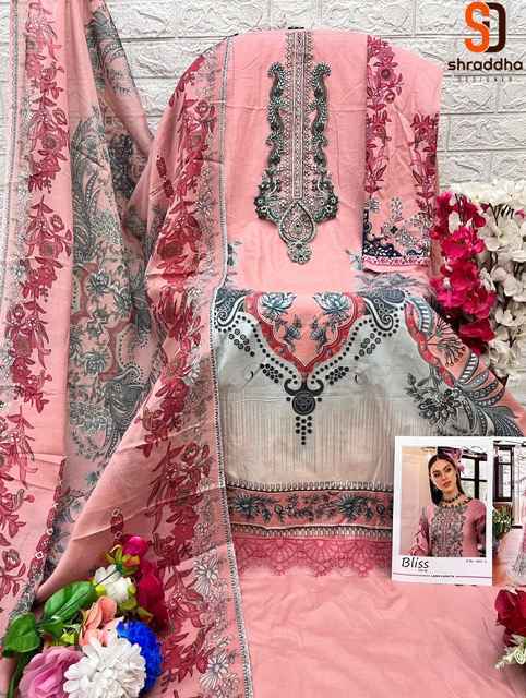 Shraddha Designer Bliss Vol-6 Lawn Cotton Dress Material (4 pc Catalogue)