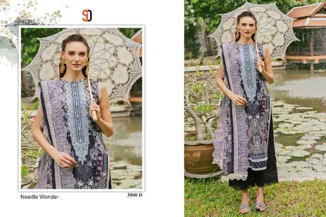 Shraddha Designer Needle Wonder Vol-3 Cotton Dress Material (4 pcs Catalogue)