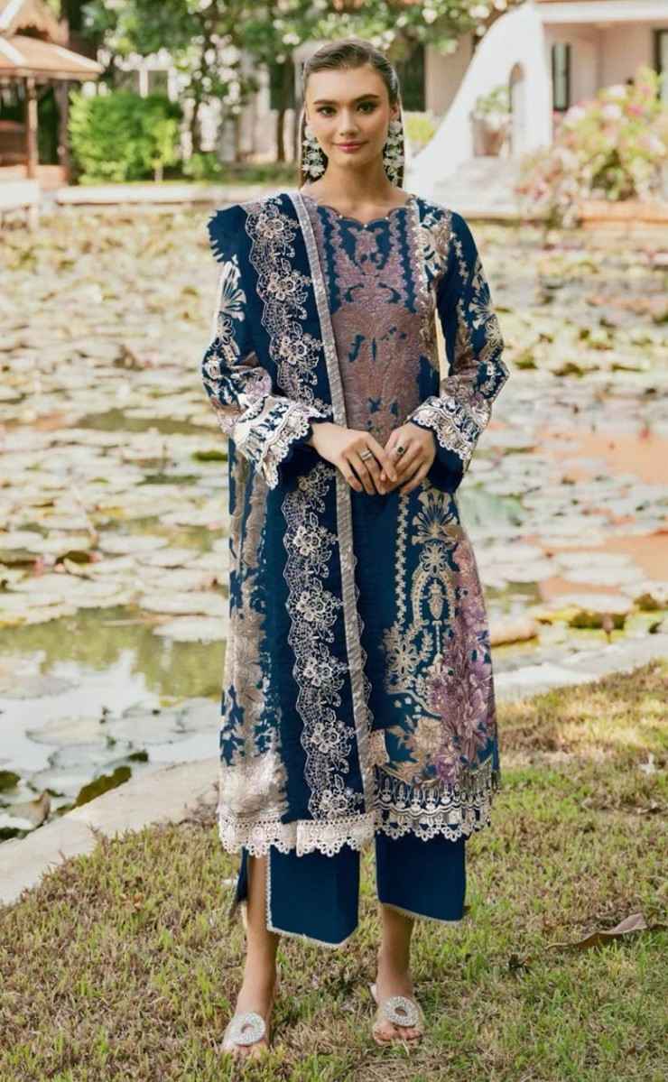 Shraddha Designer Needle Wonder Vol-5 Cotton Dress Material (2 pcs Catalogue)