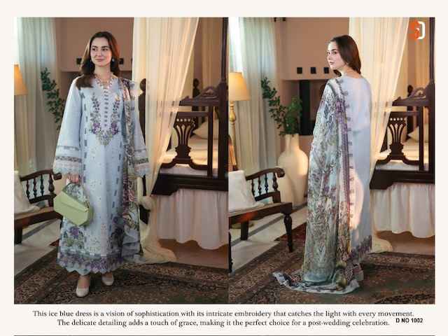 Shraddha Designer Ombre Cotton Dress Material (4 pcs Catalogue)