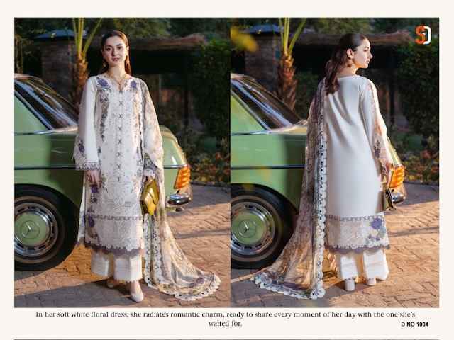 Shraddha Designer Ombre Cotton Dress Material (4 pcs Catalogue)