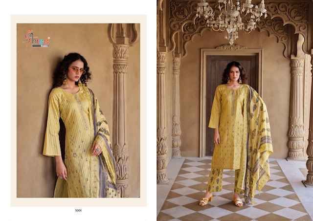 Shree Fabs Bin Saeed Exclusive Vol-1 Cotton Dress Material (6 pcs Catalogue)
