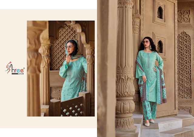 Shree Fabs Bin Saeed Exclusive Vol-1 Cotton Dress Material (6 pcs Catalogue)