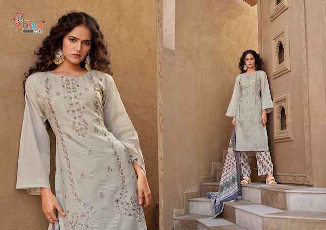 Shree Fabs Bin Saeed Exclusive Vol-1 Cotton Dress Material (6 pcs Catalogue)