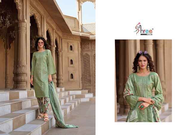 Shree Fabs Bin Saeed Exclusive Vol-1 Cotton Dress Material (6 pcs Catalogue)